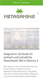 Mobile Screenshot of metagaming.de